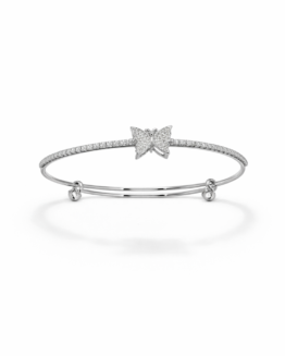 Silver Butterfly Bracelet