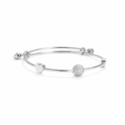 Disco Ball Heart Bracelet