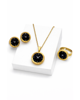 Royal Roman Dial Jewelry Set