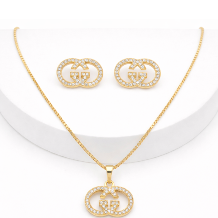 Gucci Style Jewelry Set Gucci Style Jewelry Set