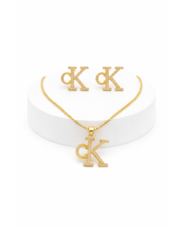 Calvin Klein style jewelry set