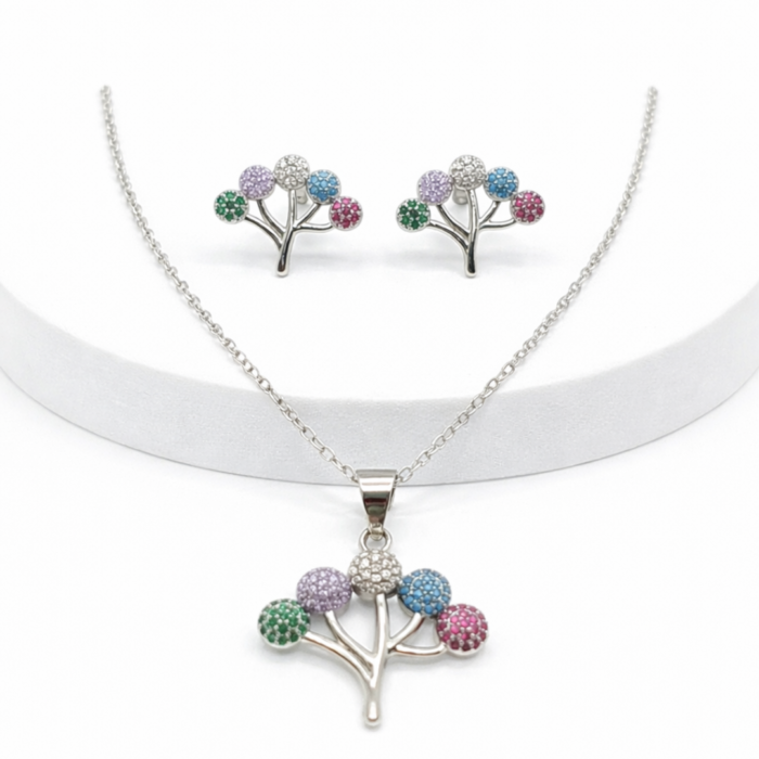 Life Tree Style Jewelry Set