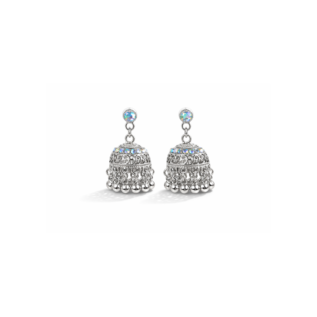 Silver Jhumka